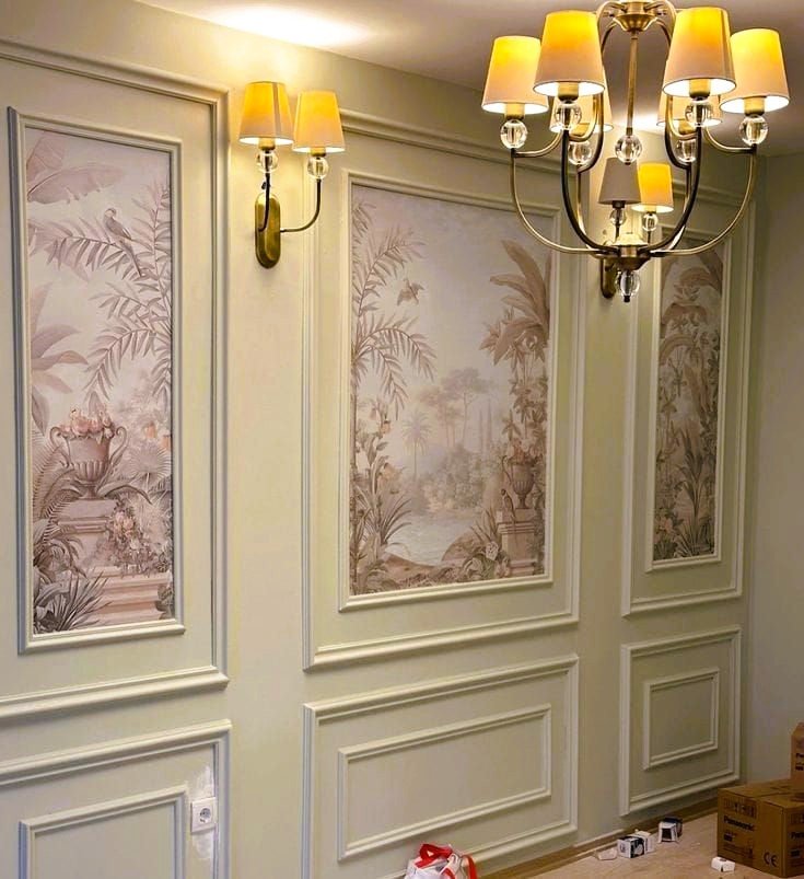 افضل فني تركيب ورق جدران ..